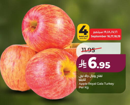 Apple from Turkey available at لولو هايبرماركت in مملكة العربية السعودية, السعودية, سعودية - الخبر‎