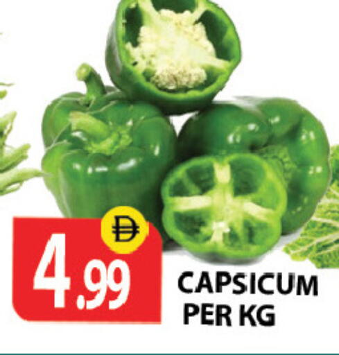 Capsicum available at زين مارت سوبرماركت in الإمارات العربية المتحدة , الامارات - رَأْس ٱلْخَيْمَة