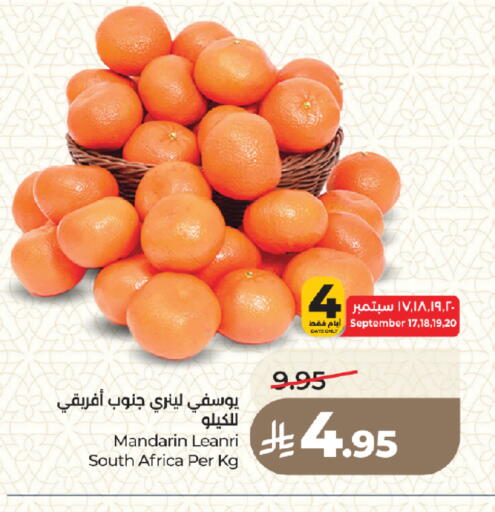 Mandarin from South Africa available at LULU Hypermarket in KSA, Saudi Arabia, Saudi - Medina