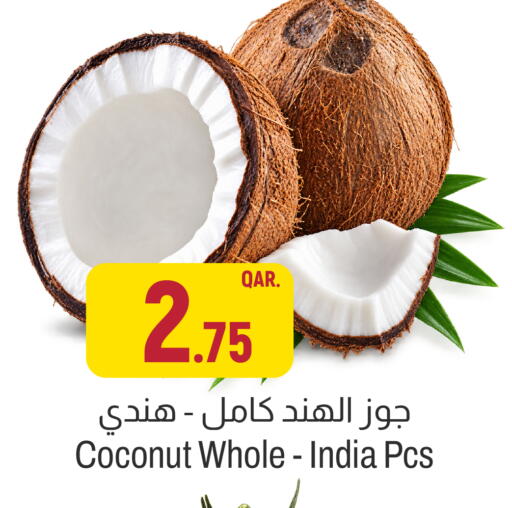Coconut from India available at Aswaq Al Malaki Fresh in Qatar - Umm Salal