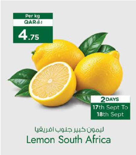 Lemon from South Africa available at Nesto in Qatar - Al Khor