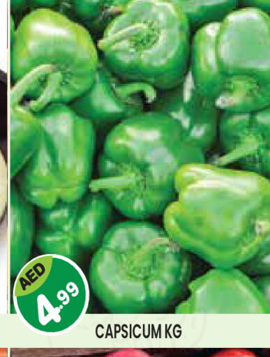 Capsicum available at Baniyas Spike  in UAE - Al Ain