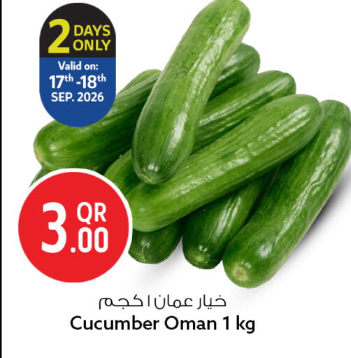 Cucumber from Oman available at سفاري هايبر ماركت in قطر - الشمال