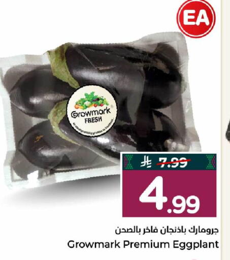 Eggplant available at Hyper Al Wafa in KSA, Saudi Arabia, Saudi - Mecca