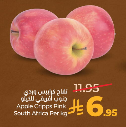 Apple from South Africa available at لولو هايبرماركت in مملكة العربية السعودية, السعودية, سعودية - مكة المكرمة