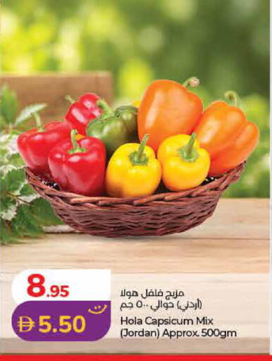 Capsicum from Jordan available at لولو هايبرماركت in الإمارات العربية المتحدة , الامارات - الشارقة / عجمان