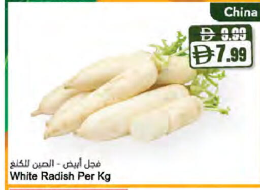 Radish from China available at Almaya Supermarkets in UAE - Sharjah / Ajman