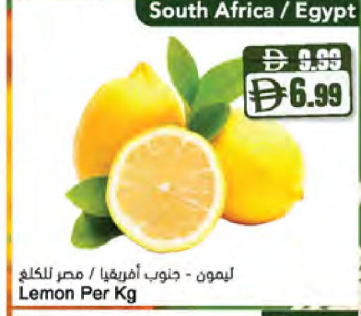 Lemon from South Africa Egypt available at Almaya Supermarkets in UAE - Sharjah / Ajman