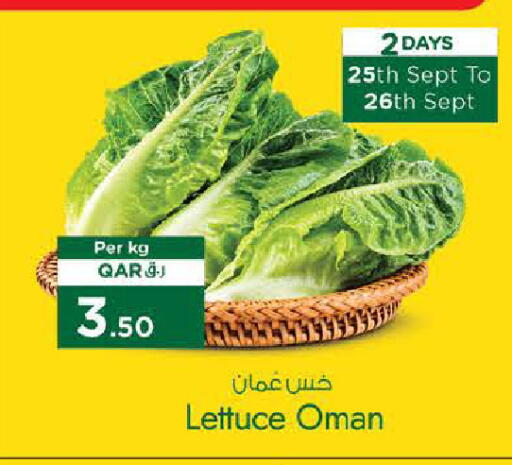 Lettuce from Oman available at Nesto in Qatar - Al Rayyan