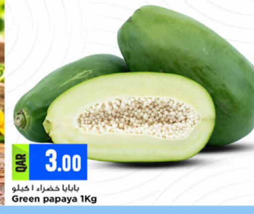 Papaya available at Marza Hypermarket in Qatar - Al Shamal