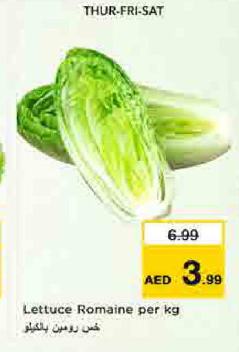 Lettuce available at لاست تشانس in الإمارات العربية المتحدة , الامارات - ٱلْفُجَيْرَة‎