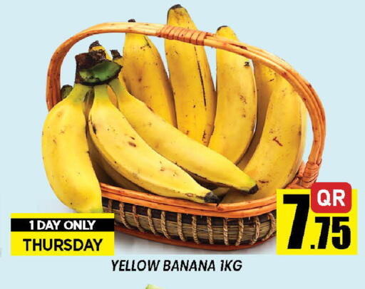 Banana from Qatar available at Doha Stop n Shop Hypermarket in Qatar - Al Wakra