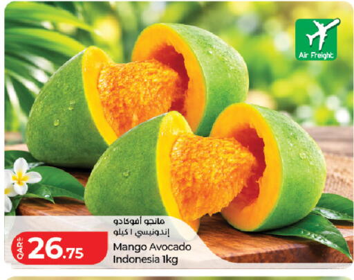 Mango Avocado from Indonesia available at LuLu Hypermarket in Qatar - Al Rayyan