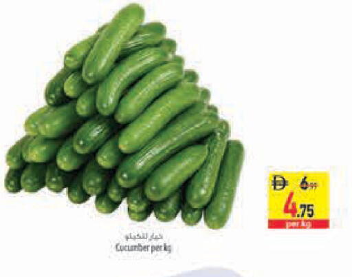 Cucumber available at Safeer Market in UAE - Abu Dhabi