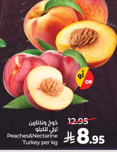 Nectarine from Turkey available at لولو هايبرماركت in مملكة العربية السعودية, السعودية, سعودية - الخرج