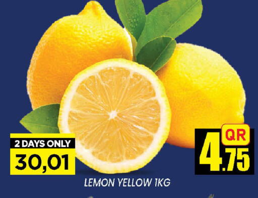 Lemon from Qatar available at دوحة ستوب انح شوب هايبرماركت in قطر - الوكرة