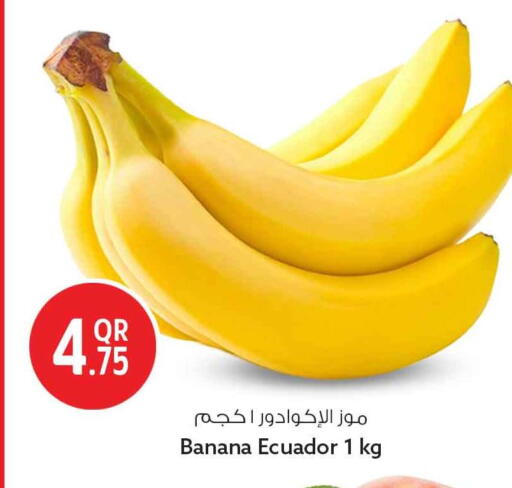 Banana from Ecuador available at Safari Hypermarket in Qatar - Al-Shahaniya