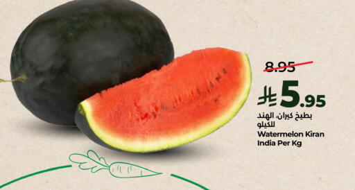Watermelon from India available at LULU Hypermarket in KSA, Saudi Arabia, Saudi - Al Khobar