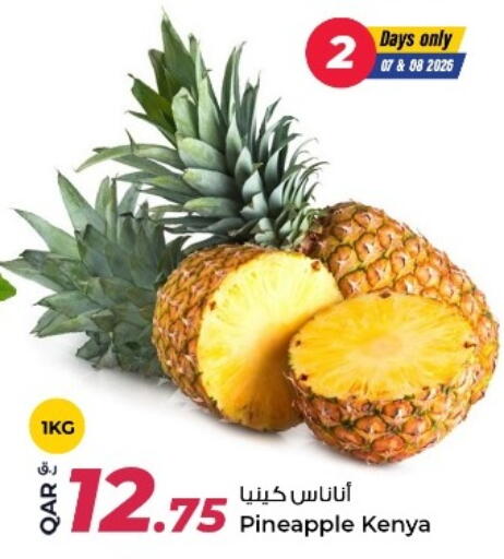 Pineapple from Kenya available at Rawabi Hypermarket in Qatar - Al Wakra
