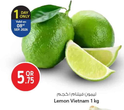 Lemon from Vietnam available at سفاري هايبر ماركت in قطر - الضعاين