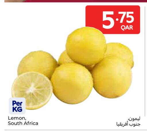 Lemon from South Africa available at Carrefour in Qatar - Al Daayen