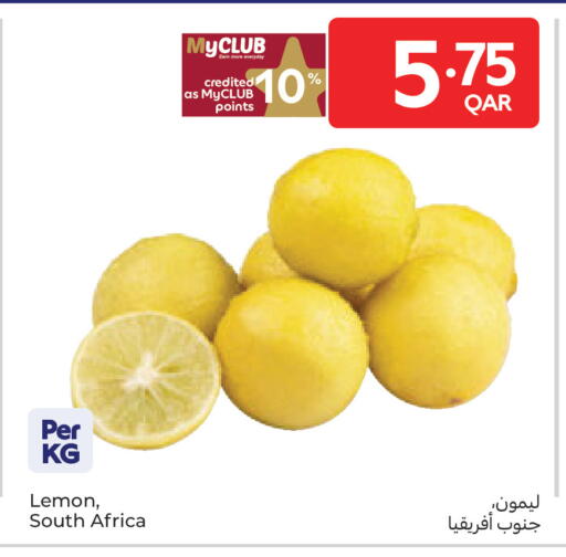 Lemon from South Africa available at كارفور in قطر - الضعاين