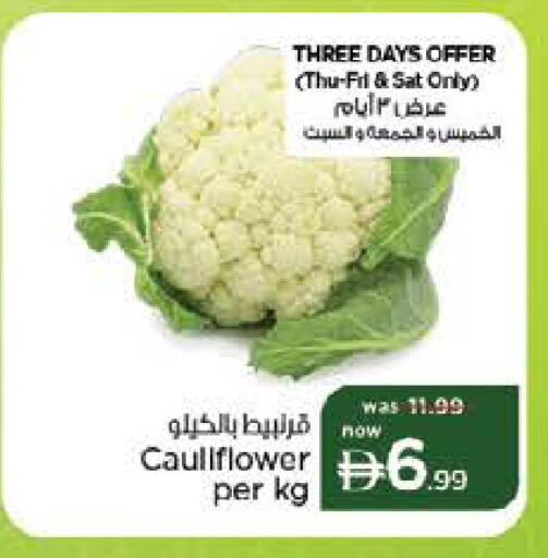 Cauliflower available at نستو هايبرماركت in الإمارات العربية المتحدة , الامارات - ٱلْفُجَيْرَة‎