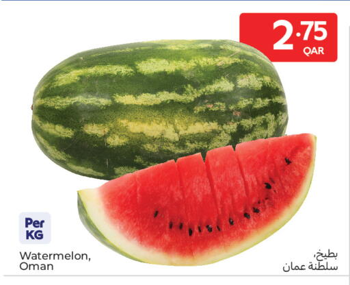 Watermelon from Oman available at Carrefour in Qatar - Al Wakra