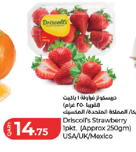 Strawberry from Mexico available at LuLu Hypermarket in Qatar - Al Rayyan