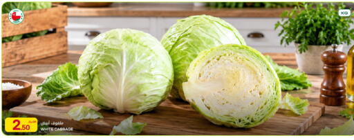 Cabbage from Oman available at Al Meera in Qatar - Umm Salal
