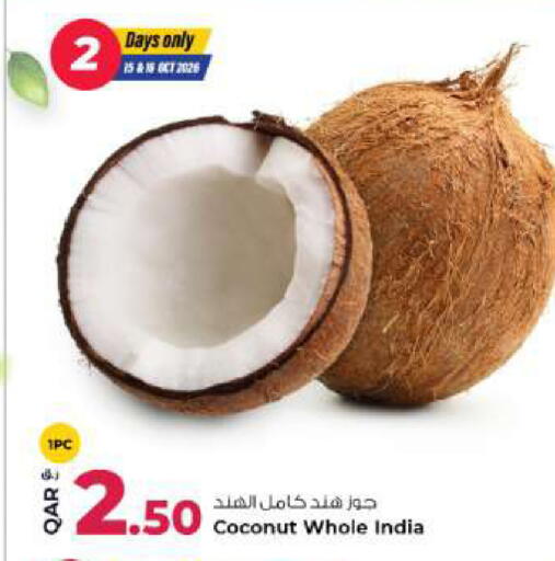 Coconut from India available at Rawabi Hypermarket in Qatar - Umm Salal