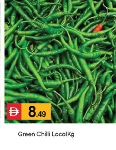 Green chilli متوفر لدى سوق طلال في الإمارات العربية المتحدة , الامارات - دبي