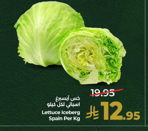 Lettuce from Spain available at LULU Hypermarket in KSA, Saudi Arabia, Saudi - Jubail