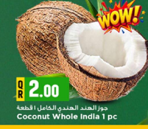 Coconut from India available at Marza Hypermarket in Qatar - Al Wakra