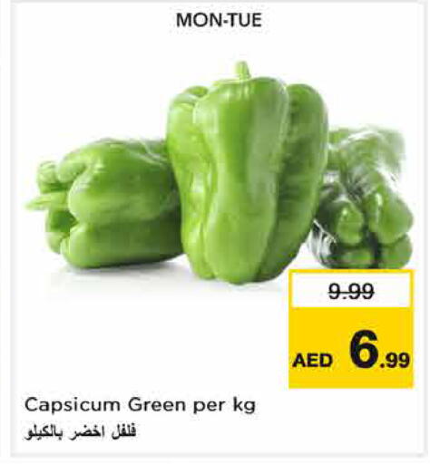 Capsicum available at Nesto Hypermarket in UAE - Dubai