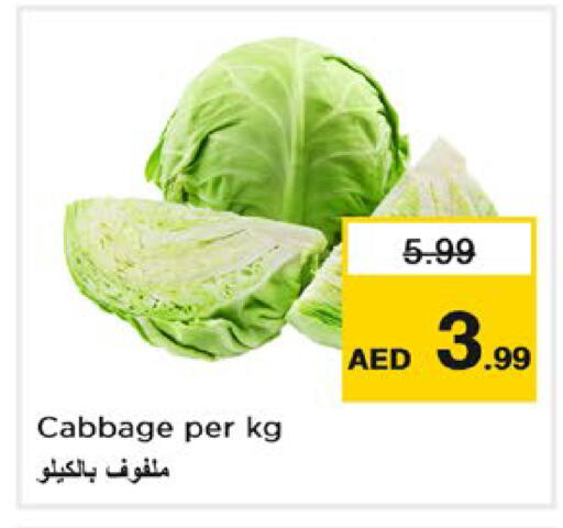 Cabbage متوفر لدى نستو هايبرماركت في الإمارات العربية المتحدة , الامارات - أم القيوين‎