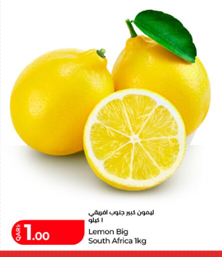 Lemon from South Africa available at LuLu Hypermarket in Qatar - Umm Salal