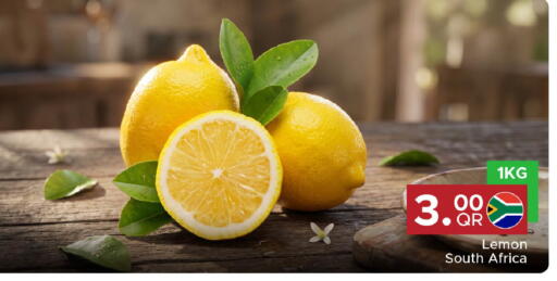 Lemon from South Africa available at Family Food Centre in Qatar - Al Daayen