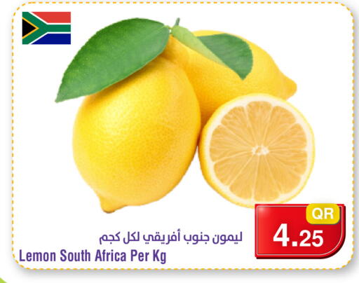 Lemon from South Africa available at Megamart in Qatar - Doha