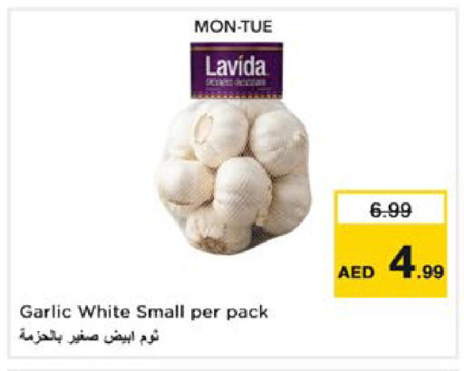 Garlic available at نستو هايبرماركت in الإمارات العربية المتحدة , الامارات - رَأْس ٱلْخَيْمَة