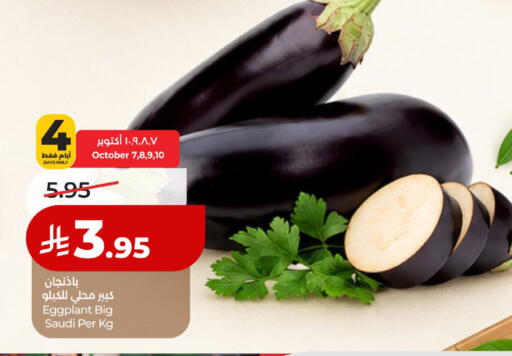 Eggplant from Saudi Arabia available at لولو هايبرماركت in مملكة العربية السعودية, السعودية, سعودية - حائل‎