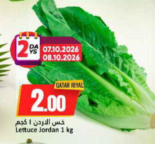 Lettuce from Qatar Jordan available at دانة هايبرماركت in قطر - الخور