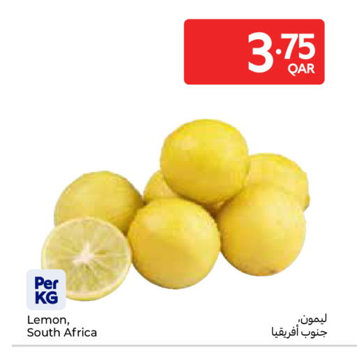 Lemon from South Africa available at Carrefour in Qatar - Umm Salal