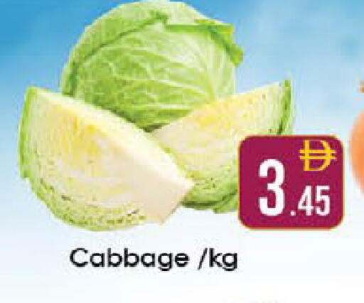 Cabbage available at ايكو مول & ايكو هايبرماركت in الإمارات العربية المتحدة , الامارات - ٱلْعَيْن‎