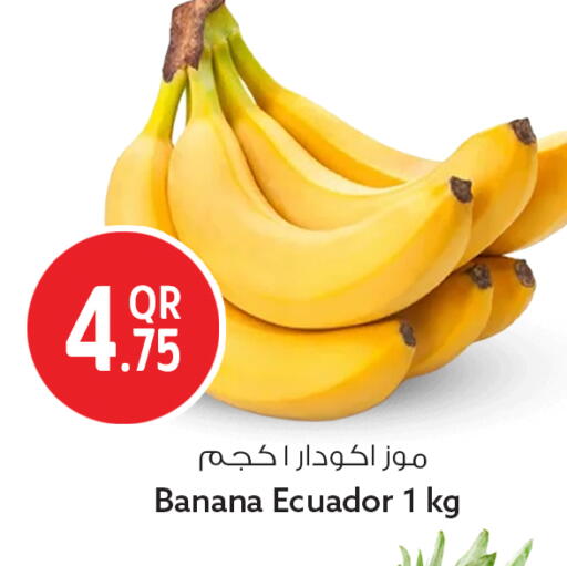 Banana from Ecuador available at Safari Hypermarket in Qatar - Doha