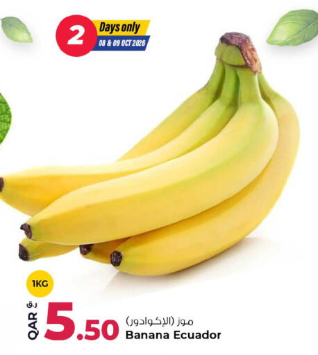 Banana from Ecuador available at Rawabi Hypermarket in Qatar - Doha