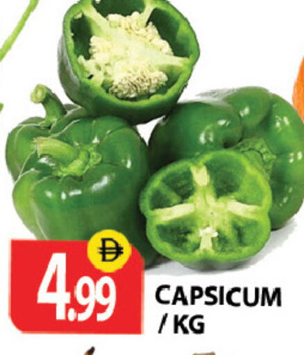 Capsicum available at زين مارت سوبرماركت in الإمارات العربية المتحدة , الامارات - رَأْس ٱلْخَيْمَة