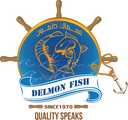 Fresh From Delmon in Delmon Fish logo