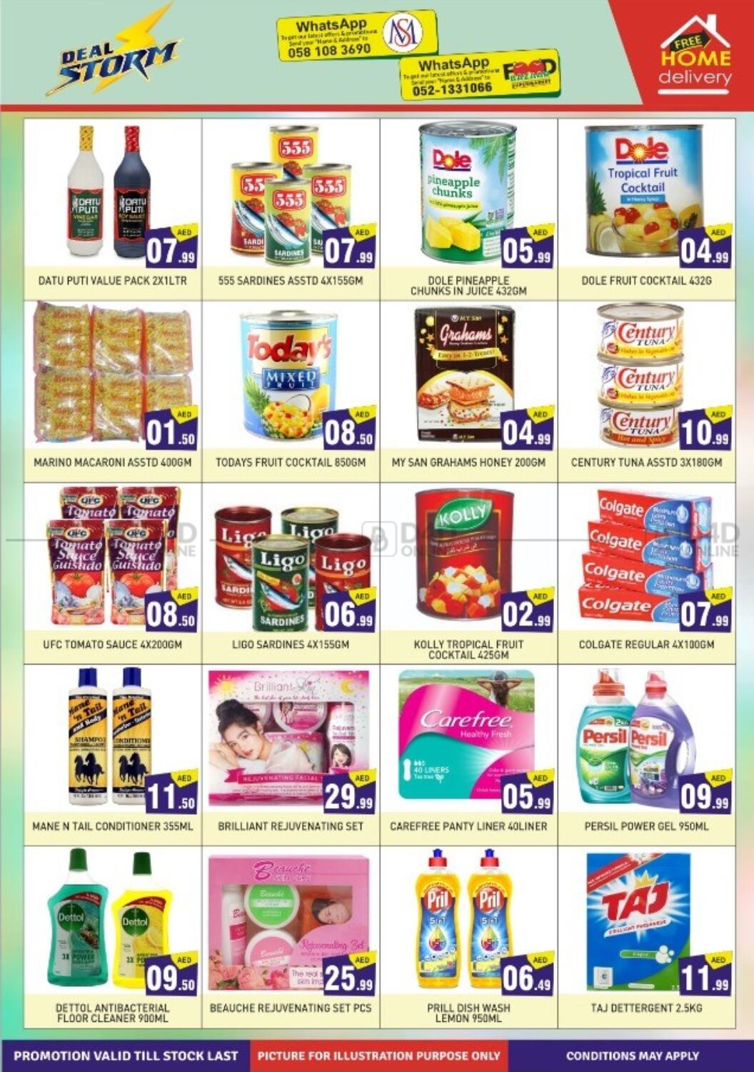 Food Bazaar Supermarket Deal Storm in UAE Offers United Arab Emirates