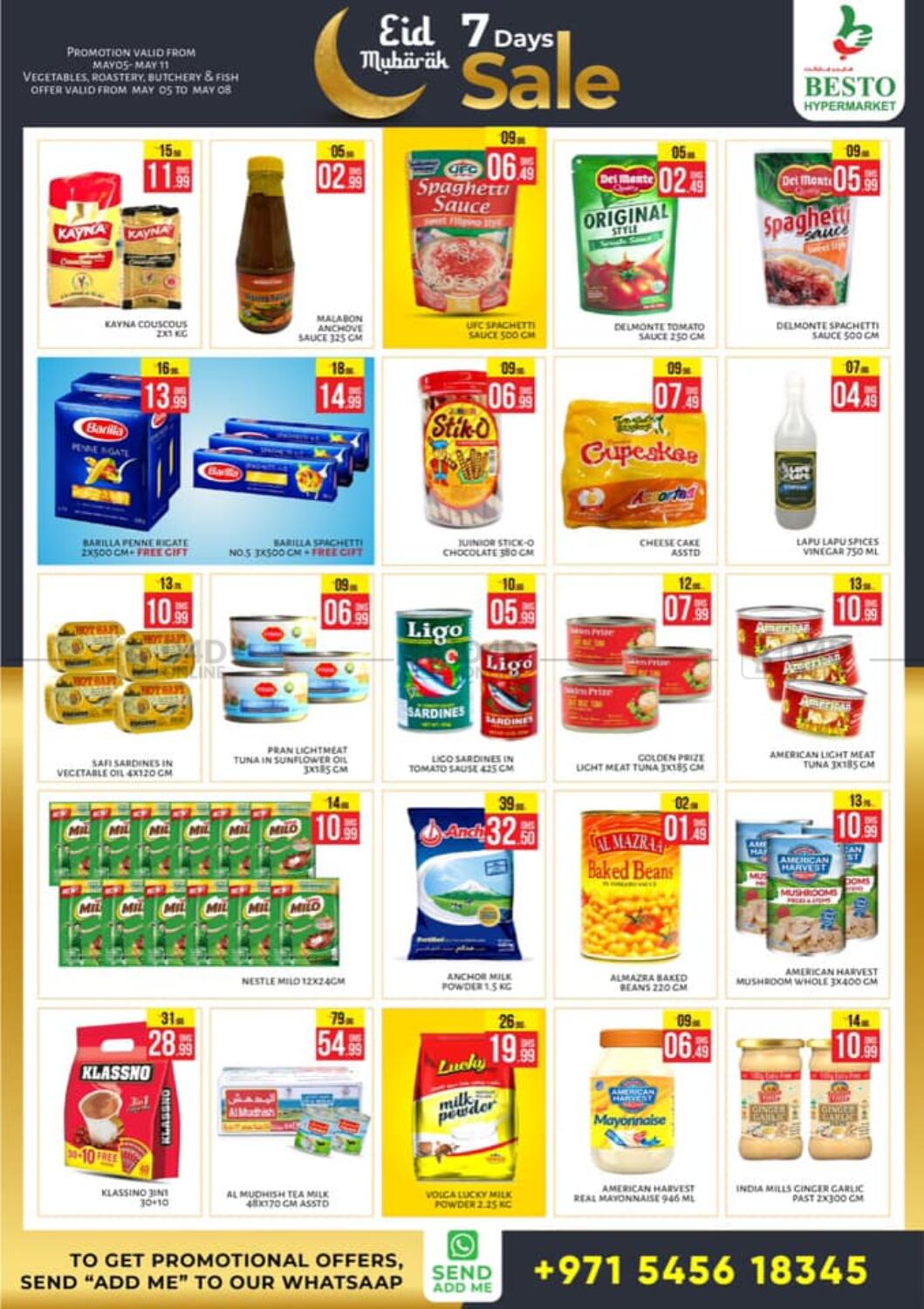 Besto Hypermarket 7 Days Sale in UAE - Abu Dhabi. Till 11th May